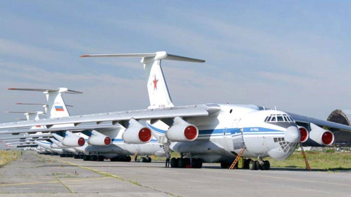 Rusların 76 uçağına el konuldu