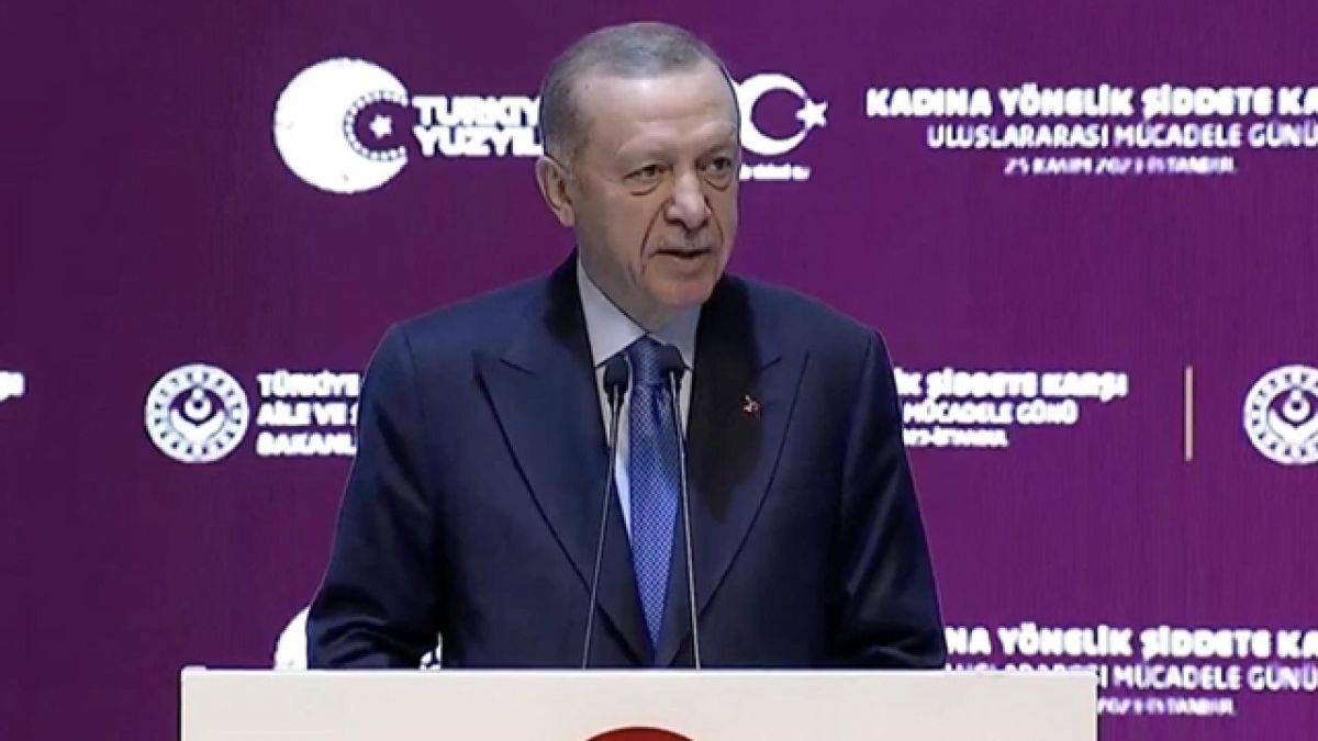 Erdoğan'dan '6284' açıklaması