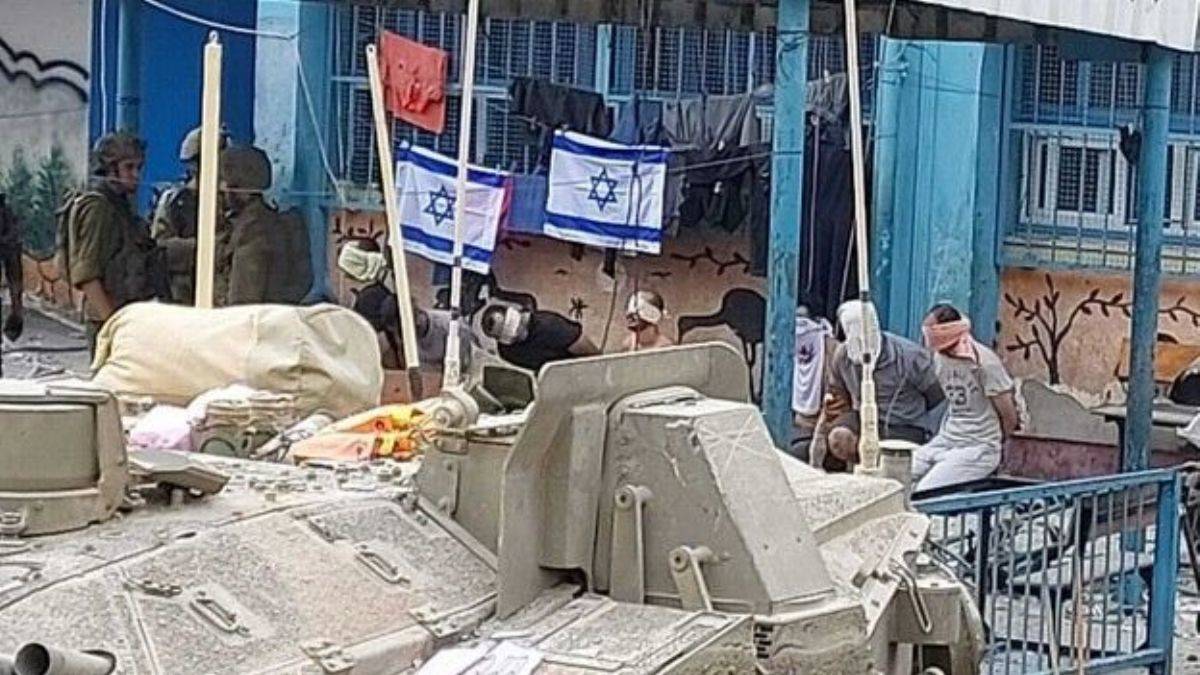 İsrail, Amerikan top mermileriyle saldırdığı Gazze'deki okulu 'üs' yaptı