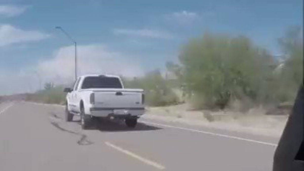 Kaçan aracı durdurmanın müthiş yöntemi