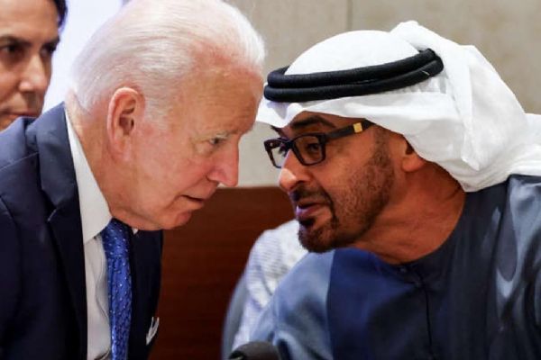 Al Nahyan, Biden ile ikili ilişkileri görüştü