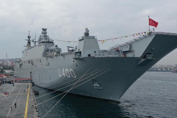 Türkiye'nin en büyüğü TCG Anadolu Kocaeli'nde ziyaretçileriyle buluştu