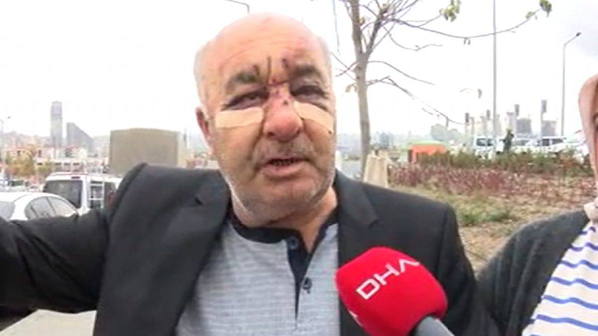 Taksi şoförünü dövüp, parasını gasbetti