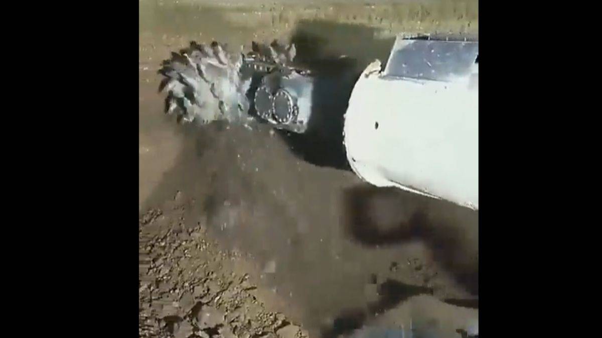 Gazze'den tünel kazma görüntüleri