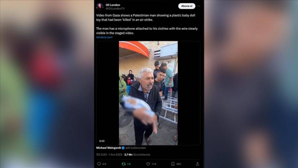 İsrail'in öldürdüğü bebeğe 'oyuncak' dediler, gerçek ortaya çıktı