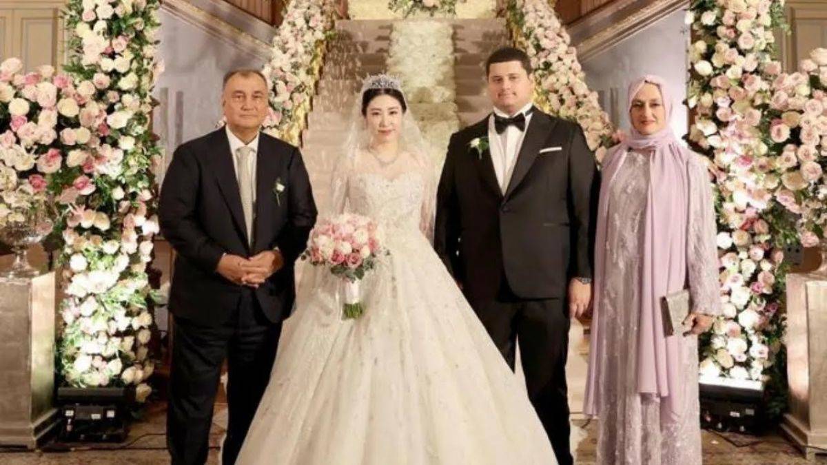 Murat Ülker'in oğlu Fatih Ülker ve Ayako Takasu evlendi