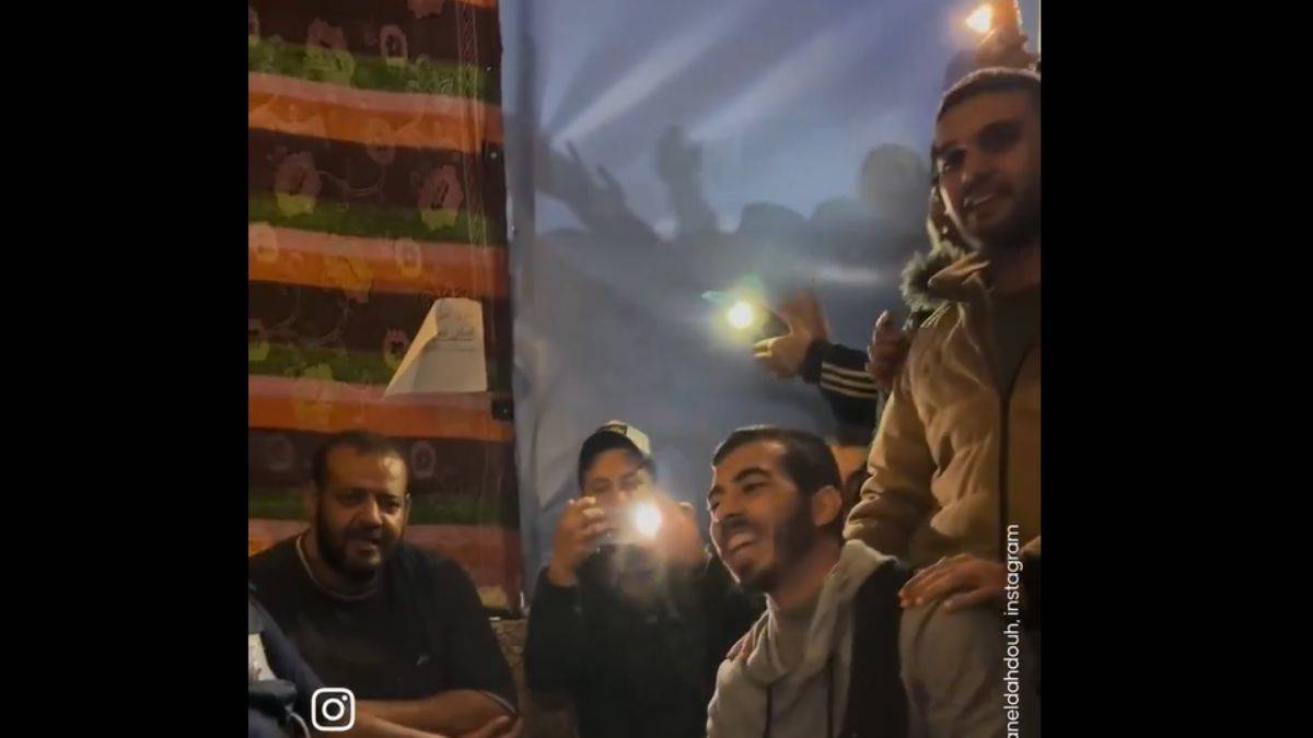 Filistinli gazetecilerden direniş şarkısı