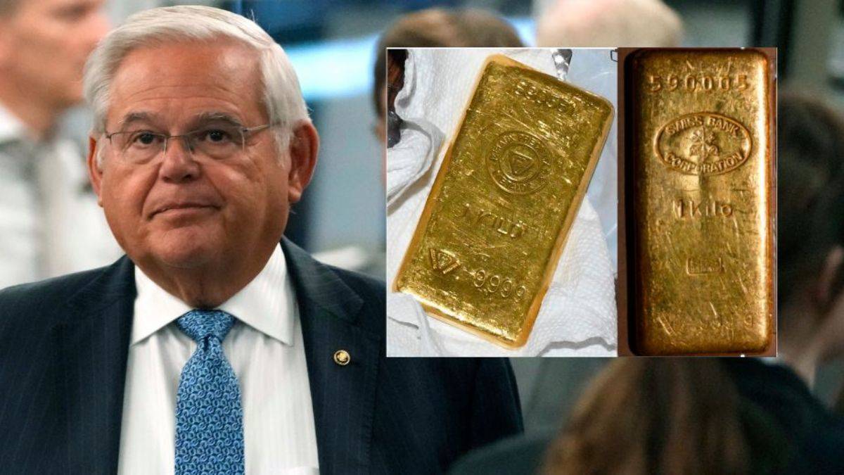 Senatör Menendez'in evinde bulunan külçe altınlar hırsız işi çıktı