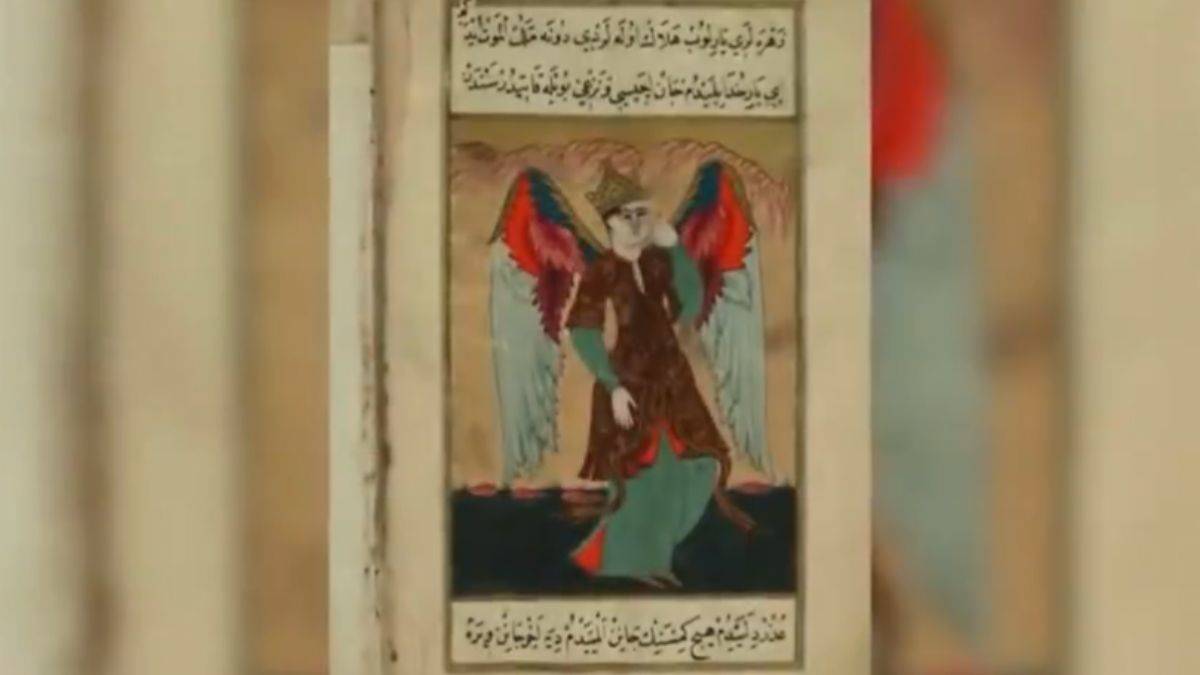 Minyatürlerde Azrail'in ölümü