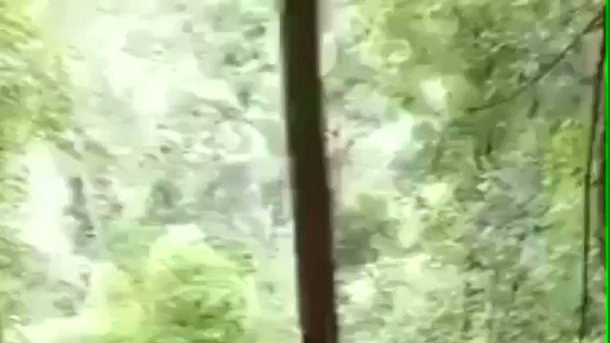 Filden müthiş tepeden aşağıya inme taktiği