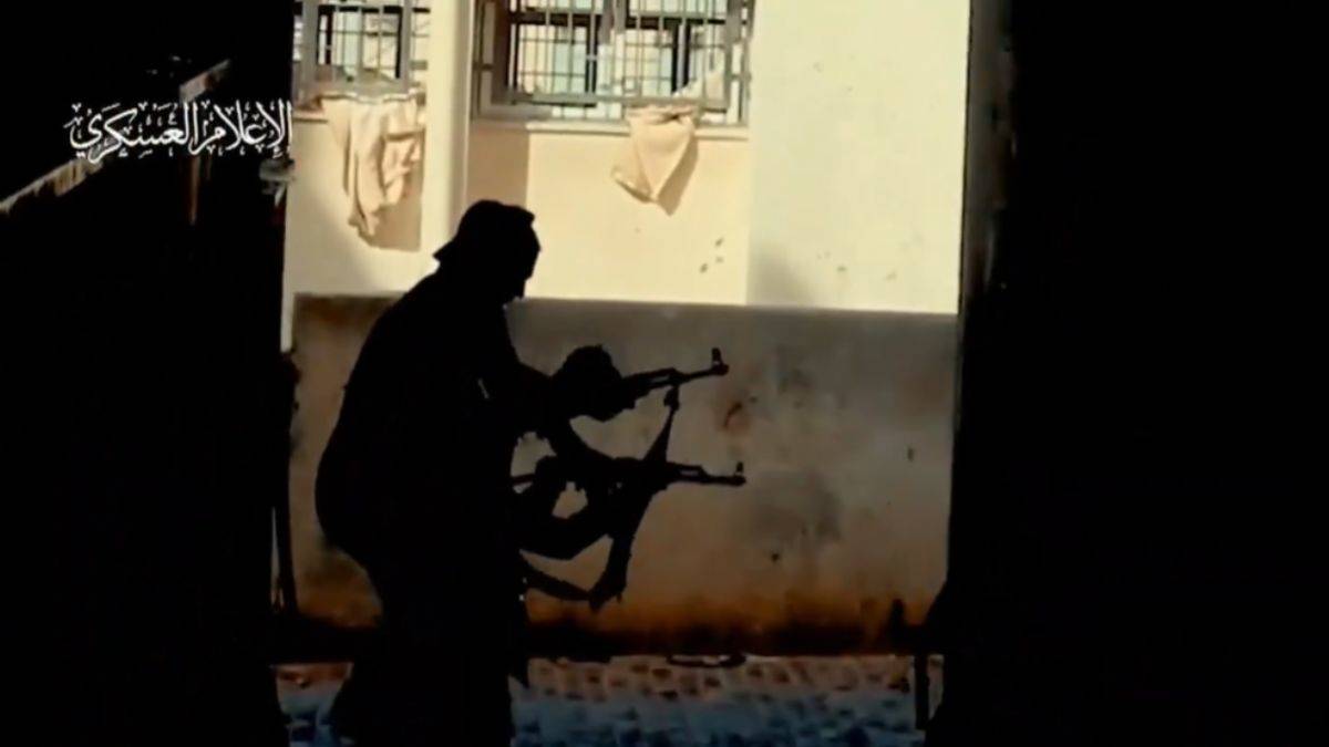 Kassam Tugayları'ndan nefes kesen çatışma görüntüleri