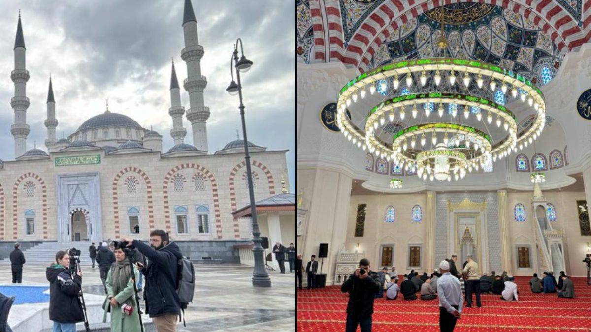 Kırım'ın en büyük camisi nihayet açıldı