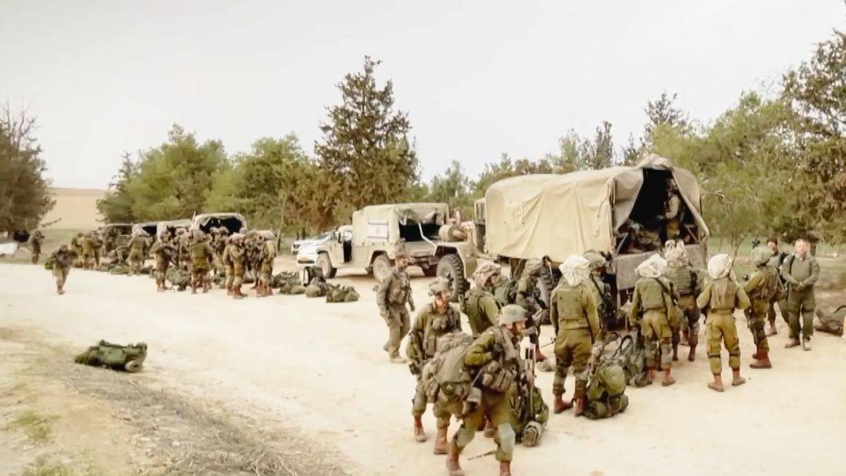 İsrail ordusunun Gazze'ye giriş hazırlıkları