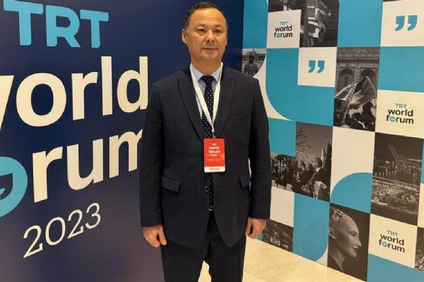 Büyükelçi Kazakbayev'den Türkiye'ye ''lider ülke'' övgüsü