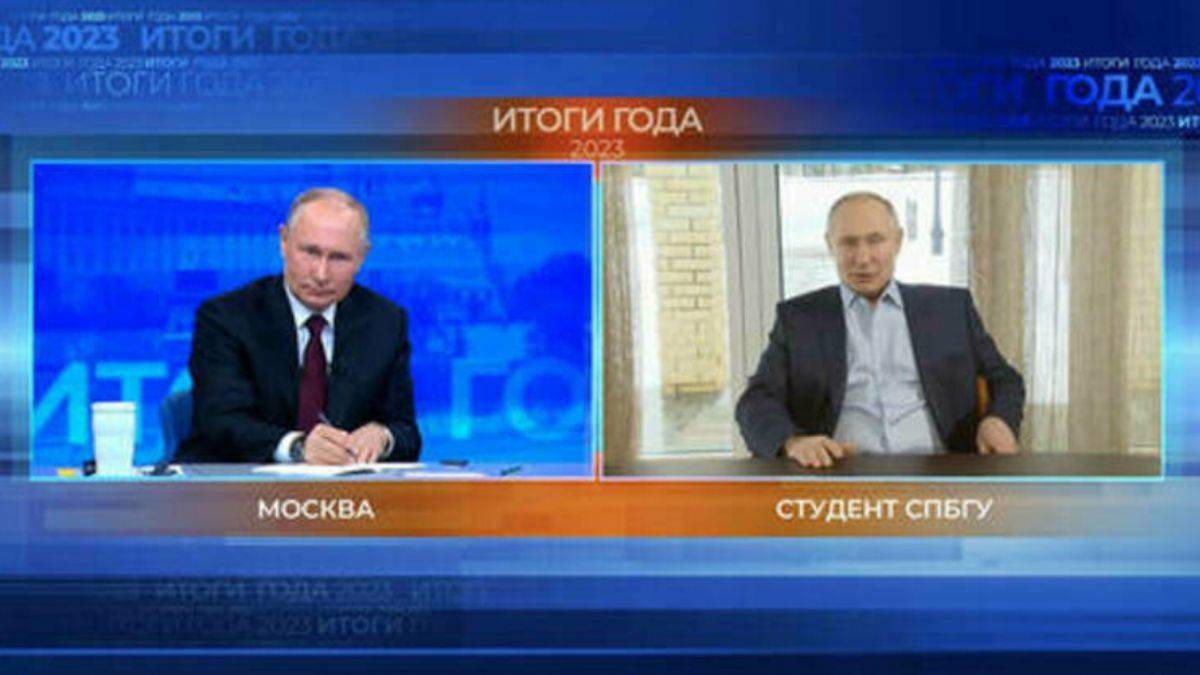 'İkizinden' Putin'e soru