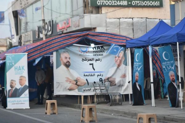 Türkmenlerin önemli nüfusa sahip olduğu Kerkük'te 18 yıl sonra yerel seçimler için sandık başında gidildi