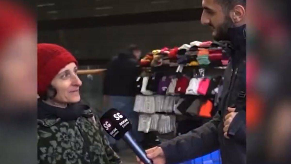 Sokak röportajında dikkat çeken kadın akademisyen çıktı