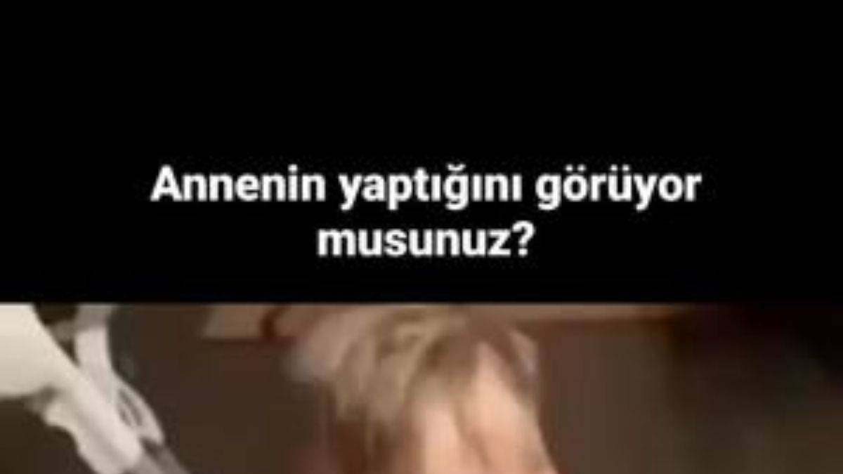 Küçük çocuk, annesinin işe gitmeden önceki vedasında eksik kalınca sitem etti