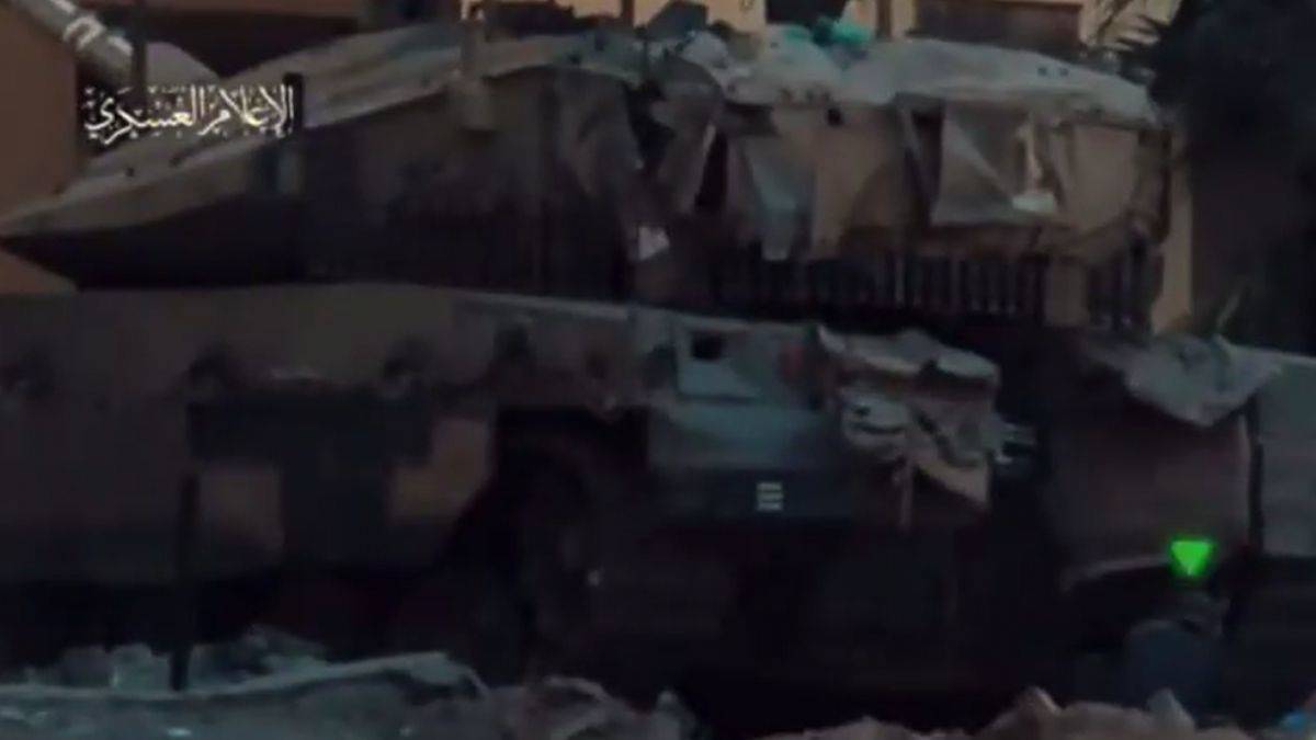 Kassam, İsrail tankını 'sıfır mesafe'den uçurdu