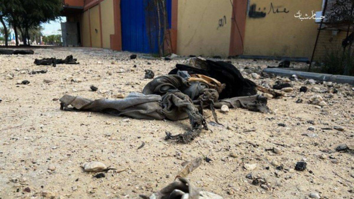 Şehit Filistinlilerin cenazeleri sokaklarda kaldı