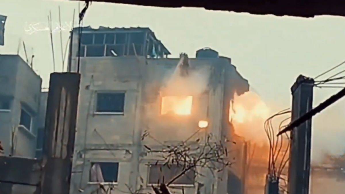 Kassam, İsrail askerlerini bina içinde hedef aldı