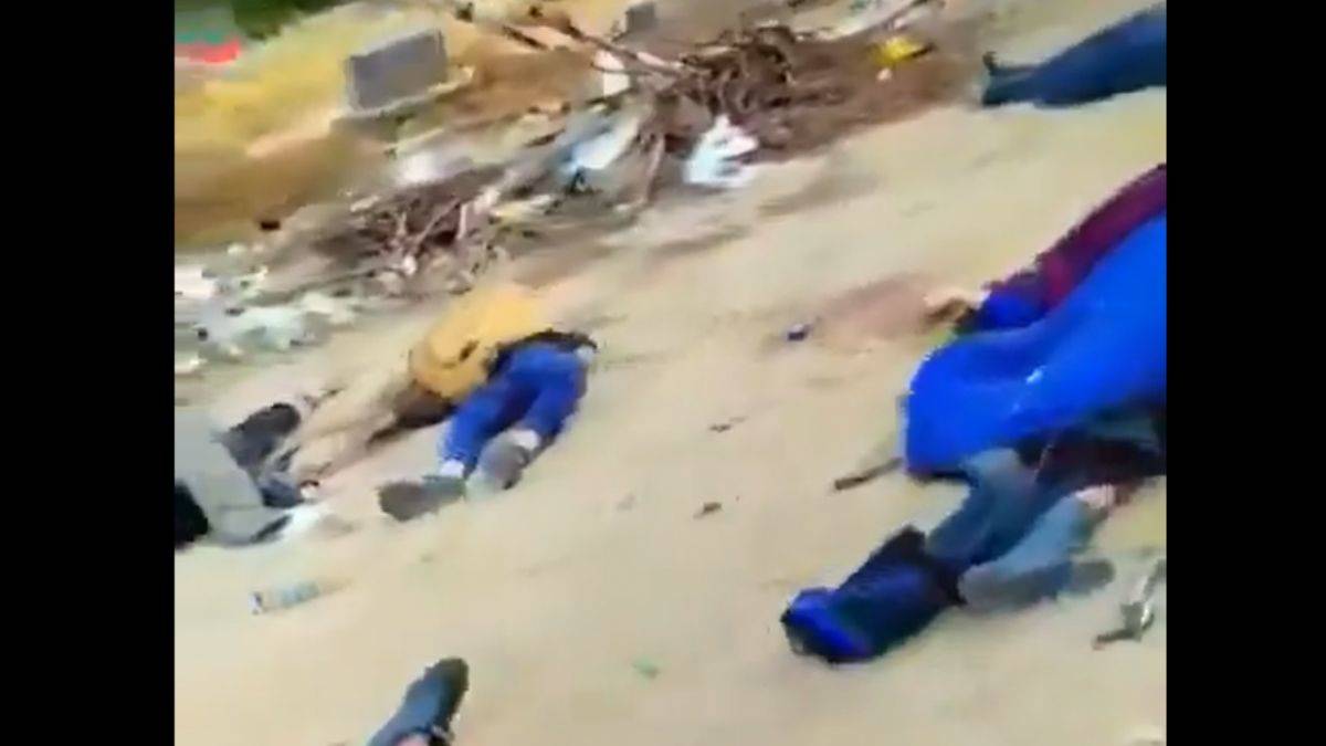 İsrail'in öldürdüğü çocuk ve kadınları görüntüledi