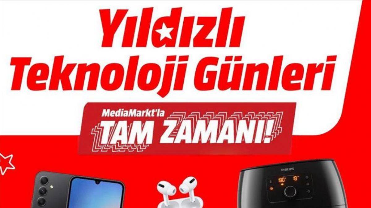 MediaMarkt'ın 'Yıldızlı Teknoloji Günleri' kampanyası başladı