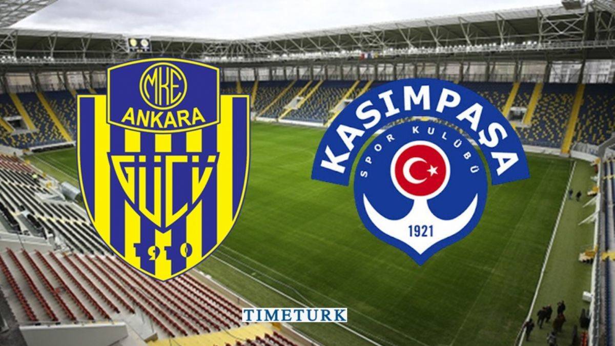 Ankaragücü Kasımpaşa maçı ne zaman saat kaçta hangi kanalda? (Süper Lig 20. Hafta)