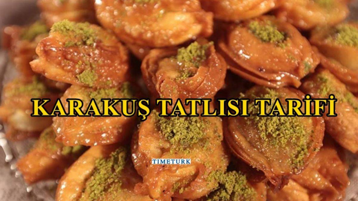 Karakuş tatlısı nasıl yapılır? Karakuş tatlısı tarifi