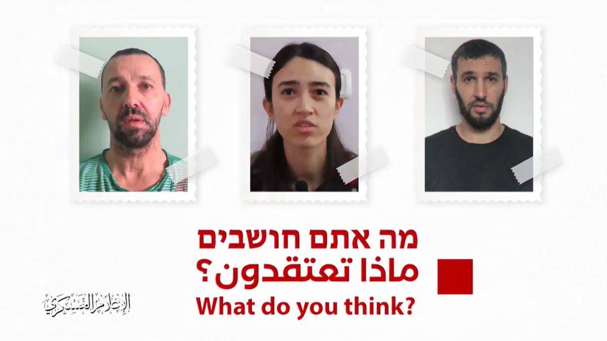 Kassam'dan İsrail'e rehine videosu: 'Ne düşünüyorsun?'