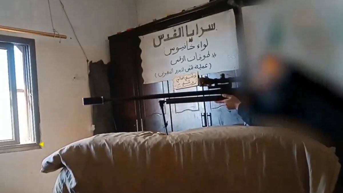 Keskin nişancının İsrail askerini vurduğu anlar