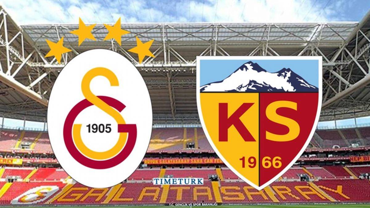 Galatasaray Kayserispor maçı kaç kaç bitti? Galatasaray Kayserispor maç sonucu