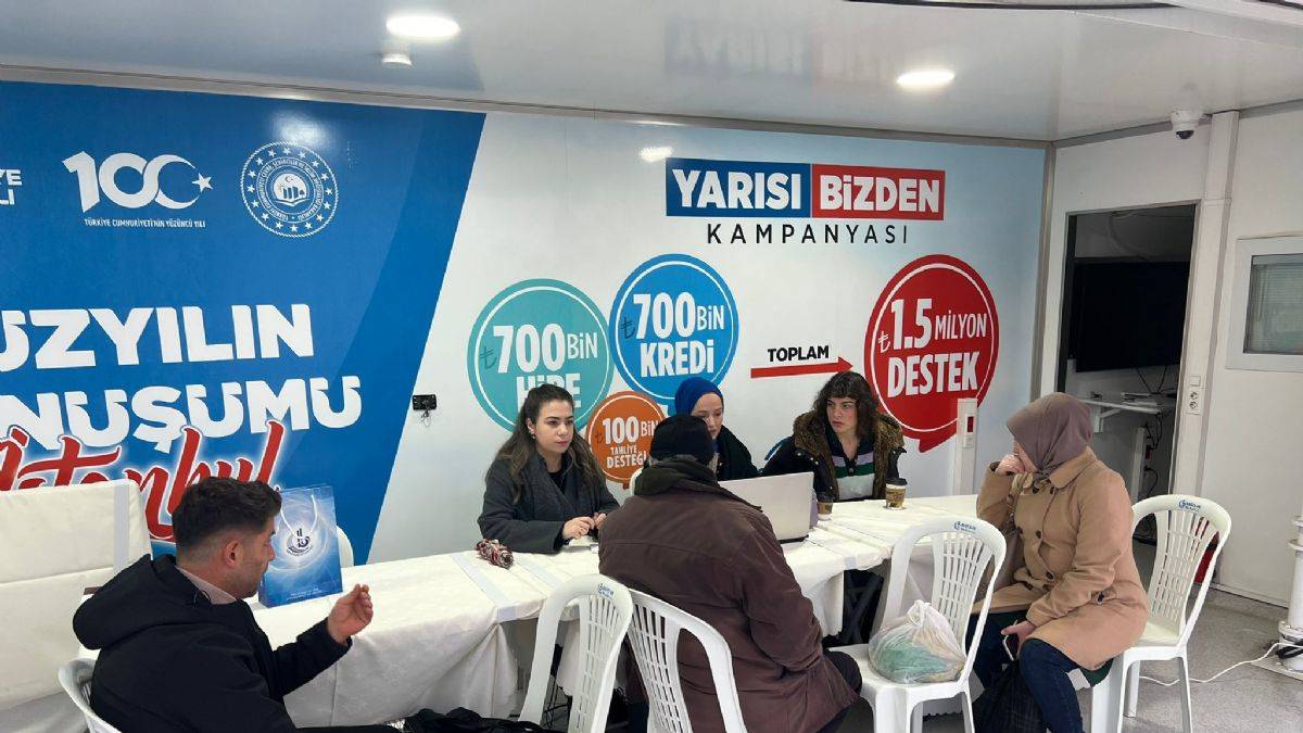 'Yüzyılın Dönüşümü İstanbul' için bilgilendirme tırları yollarda