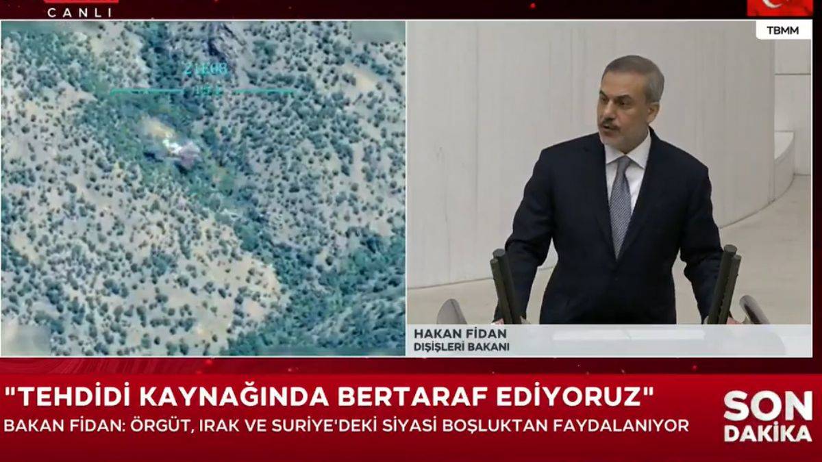 Bakan Fidan'dan KYB'ye kritik 'PKK' uyarısı