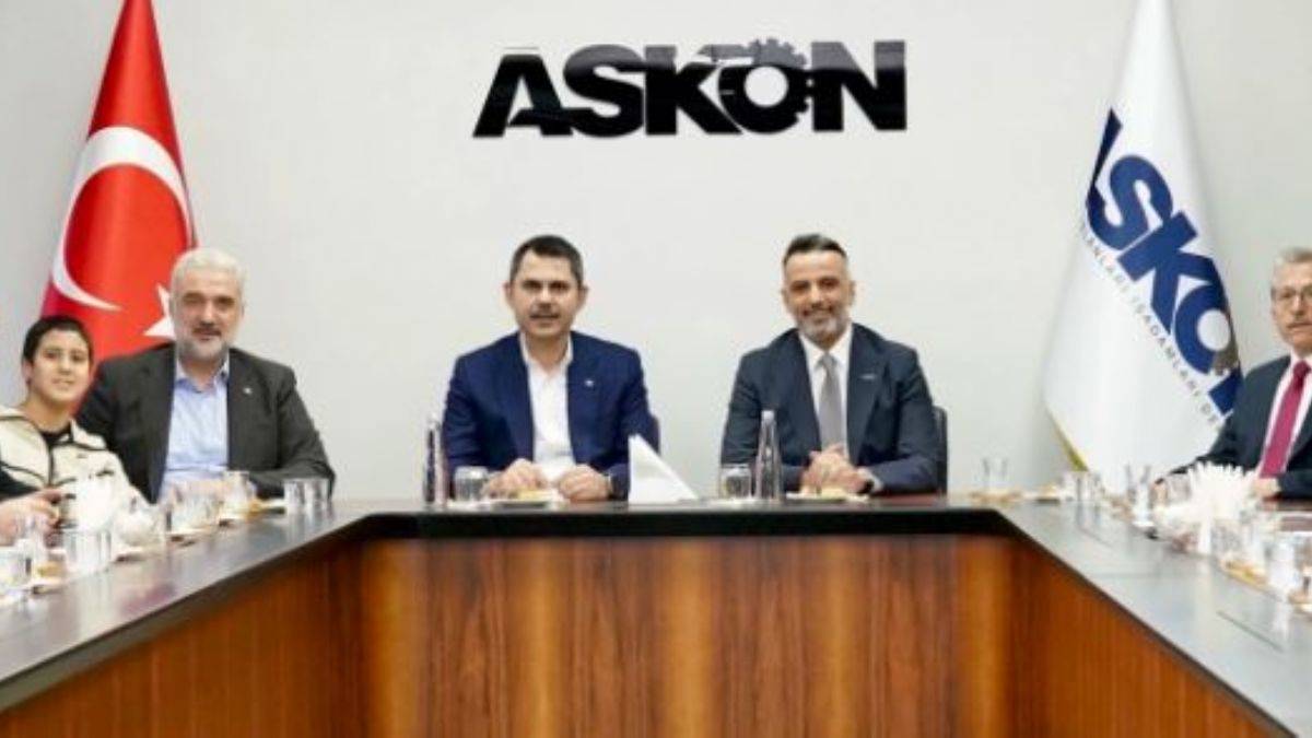 İstanbul Büyükşehir Başkan Adayı Murat Kurum ASKON’da