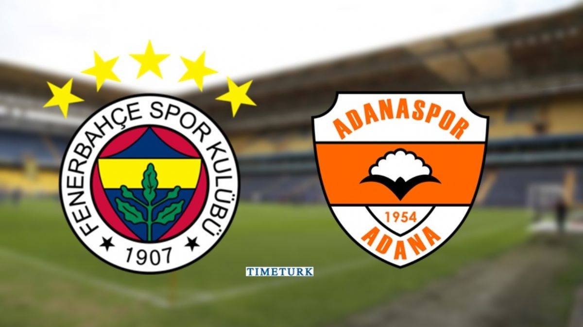 Fenerbahçe Adanaspor maçı ne zaman saat kaçta hangi kanalda? | Türkiye Kupası 5. Tur