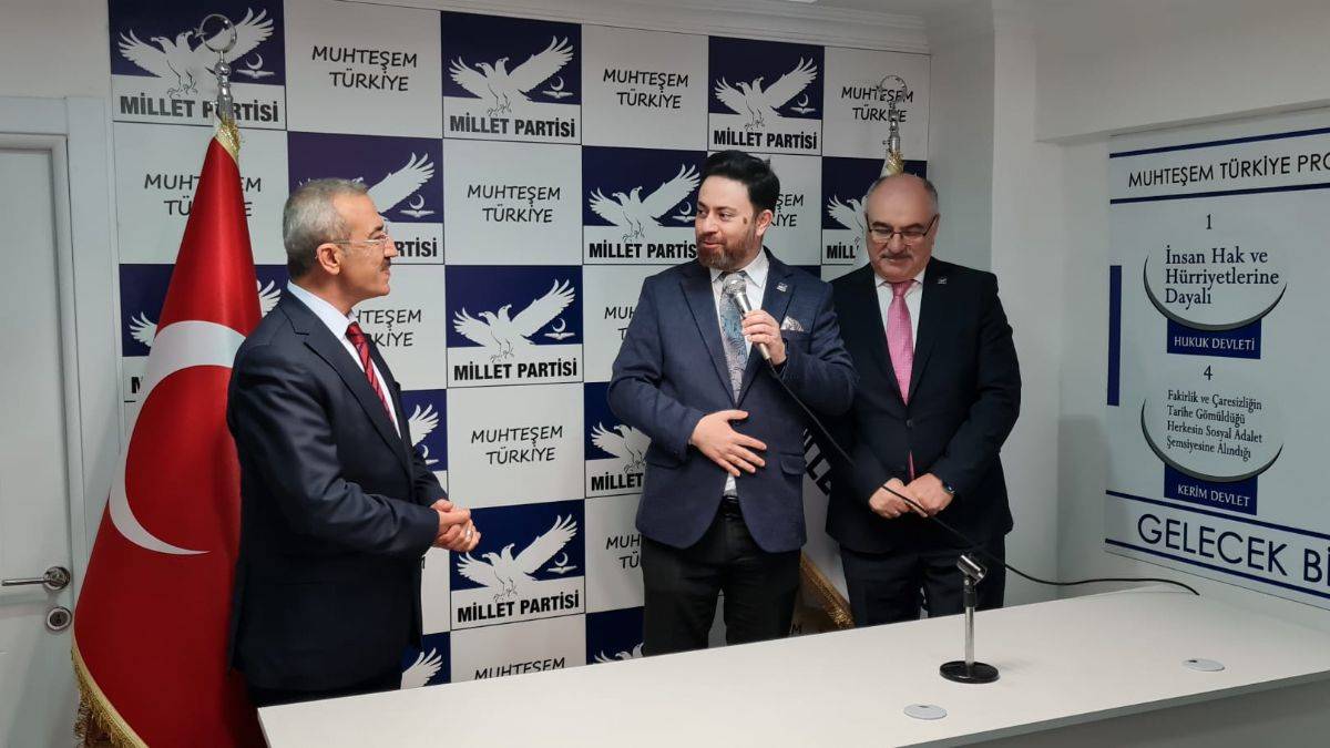 İstanbul Büyükşehir Belediye Başkanlığı için 3.aday Millet Partisi’nden