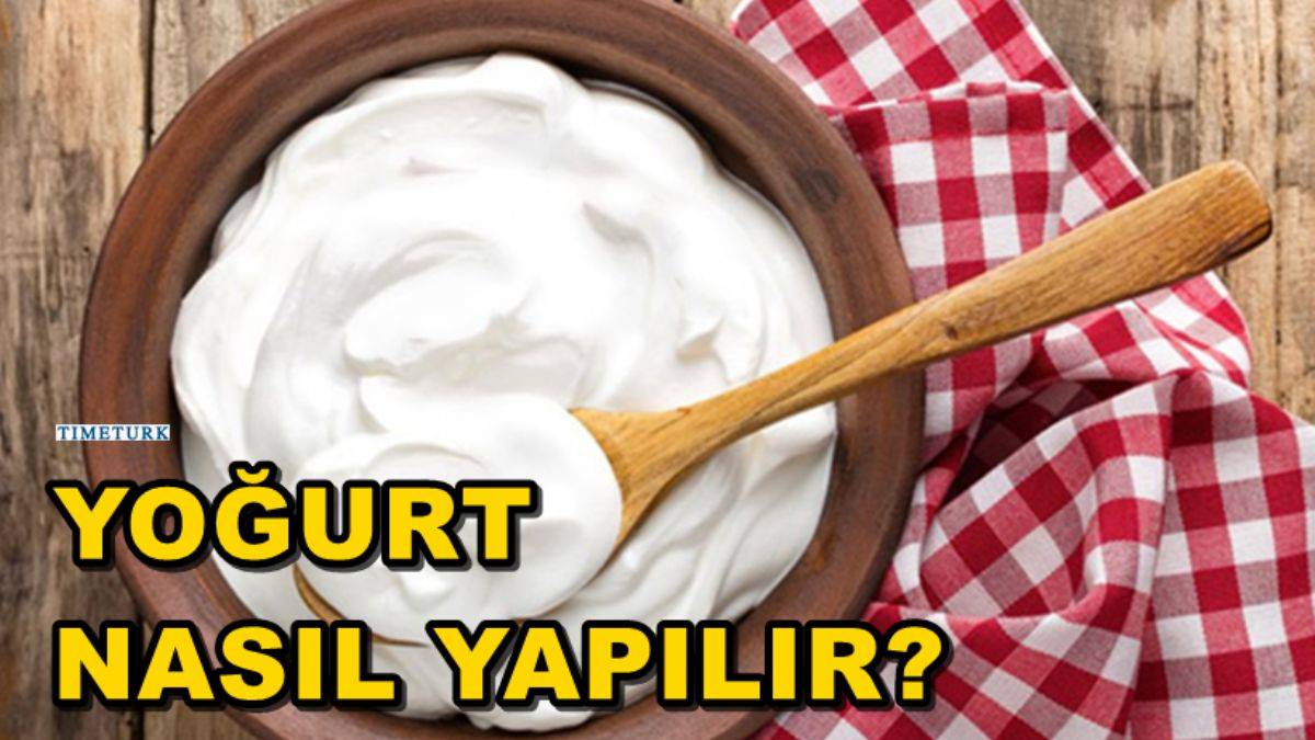 Yoğurt nasıl yapılır? Yoğurt mayalaması nasıl yapılır? Evde yoğurt tarifi