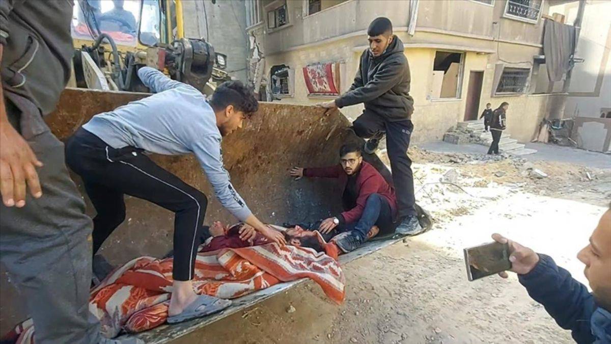 İsrail ordusundan SİHA ile katliam saldırısı