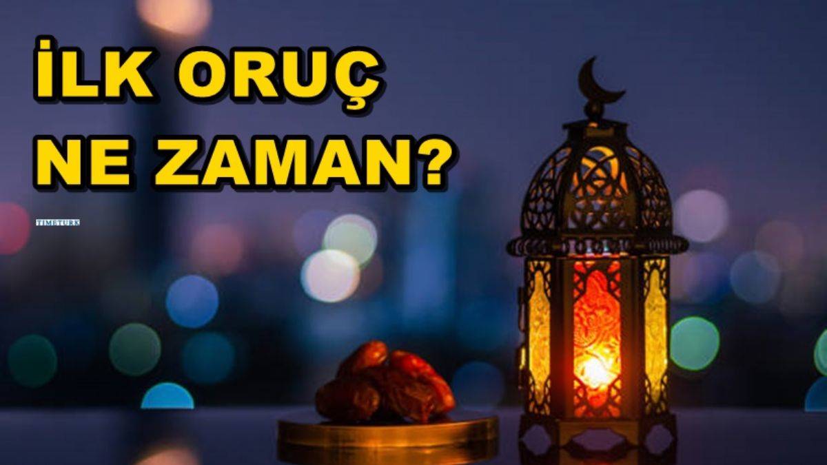 İlk oruç ne zaman? Ramazan ayı ne zaman başlayacak? 2024 dini günler takvimi