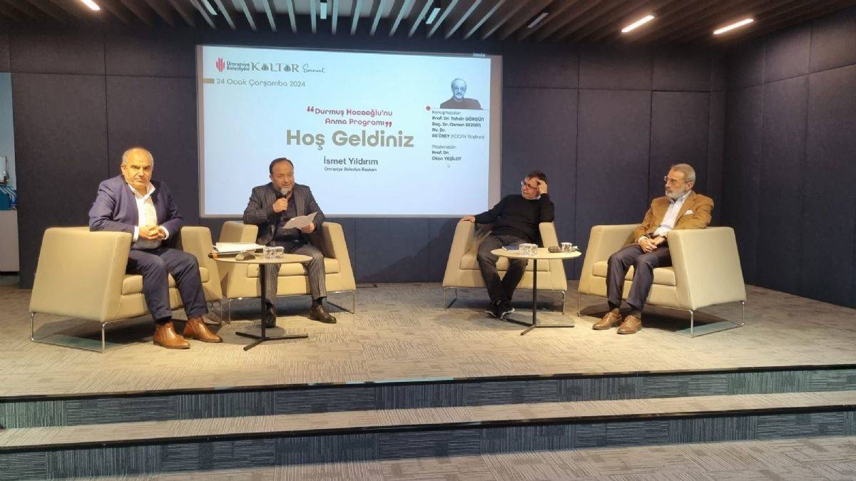 Düşünce adamı Durmuş Hocaoğlu anıldı