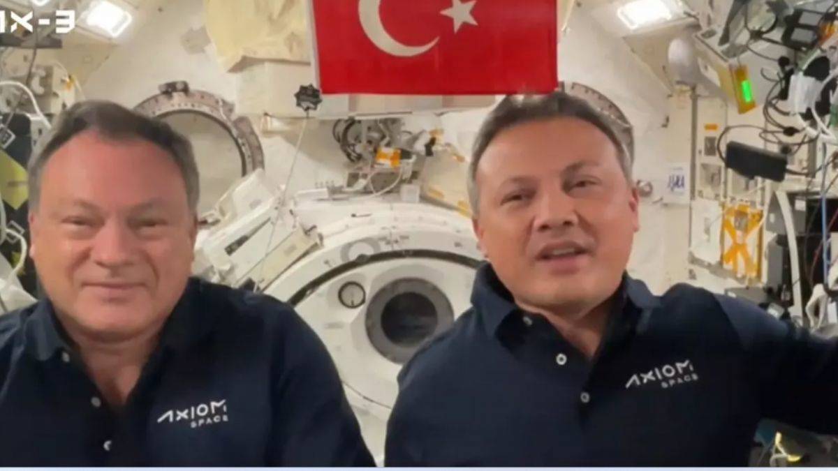 Türkiye'nin ilk astronotu Gezeravcı Uluslararası Uzay İstasyonu'ndaki çalışmalarına 6. deneyiyle devam etti