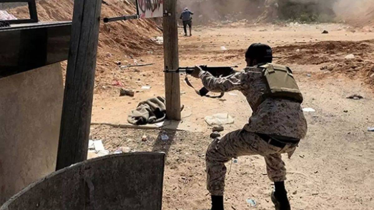 Hafter güçleri bölge sakinleriyle çatıştı! 1 can kaybı