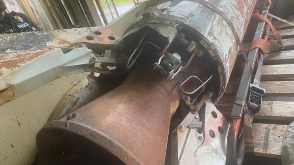 ABD'de evin garajında eski nükleer füze bulundu