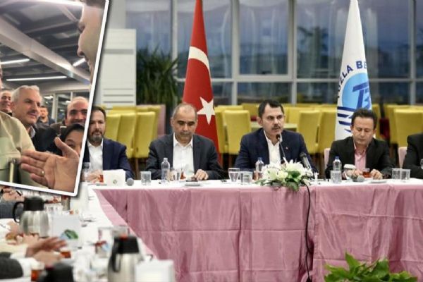 İBB Adayı Kurum ile kamerasının kapatıldığı iddia edilen hak sahibiyle sürpriz karşılaşma