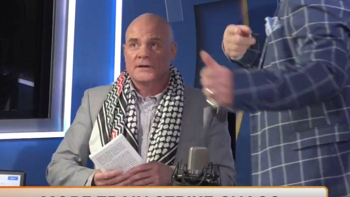 İsrail'i eleştirince stüdyodan kovdular