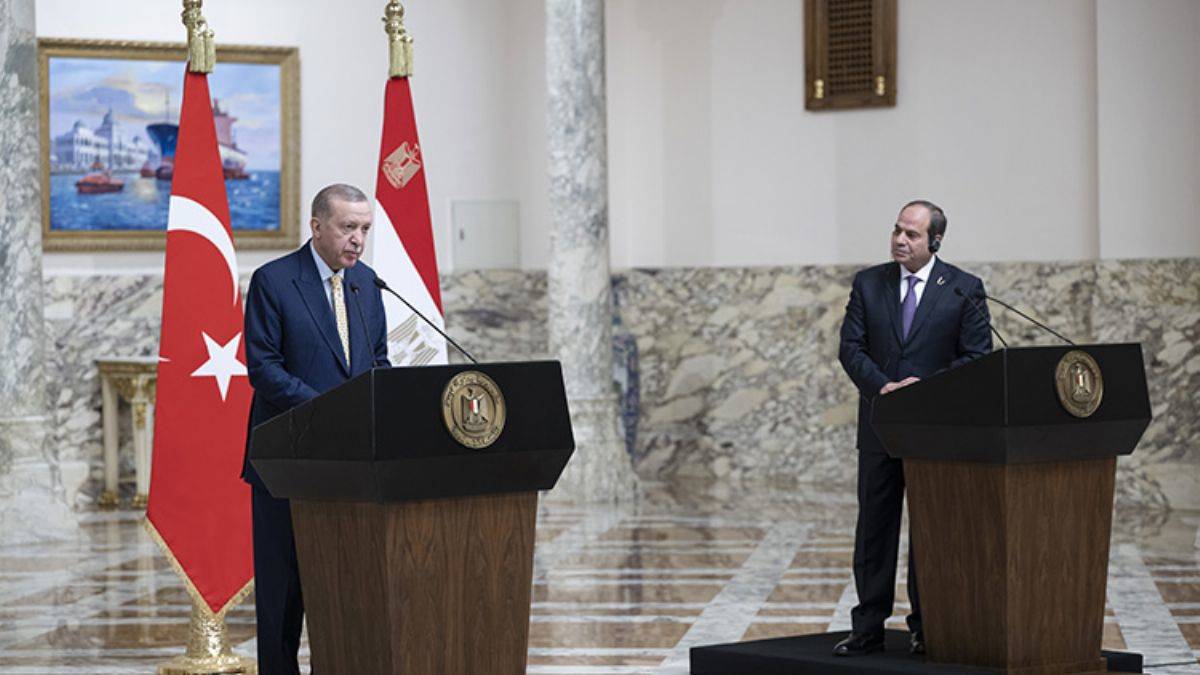 Erdoğan ve Sisi'den ortak açıklama