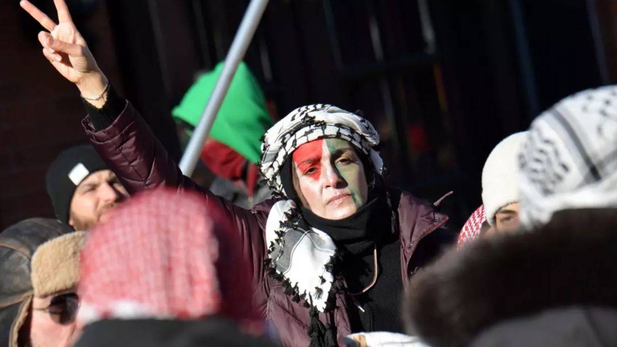 Fas'ta ''Gazze'deki soykırıma dur'' yürüyüşü!