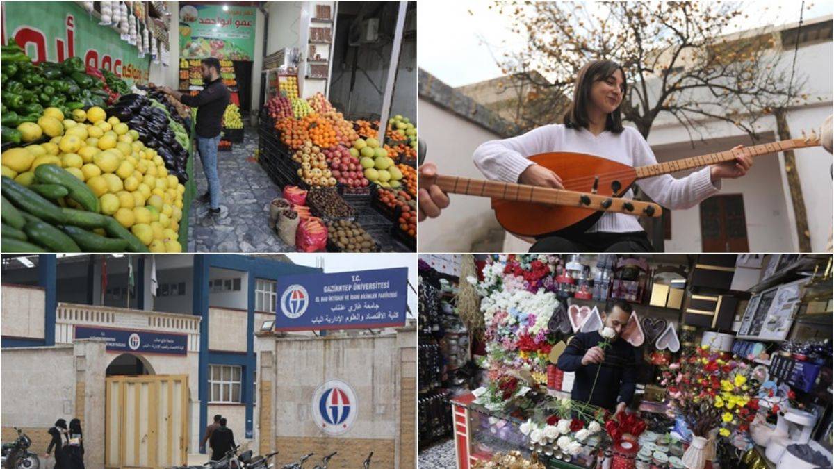 Terörden temizlenen El Bab yüzbinlerce sivilin sığınağı oldu