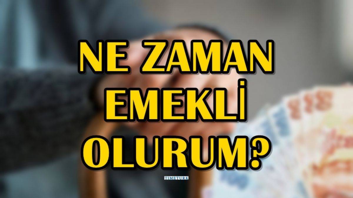 Ne zaman emekli olurum? E devlet emeklilik tarihi ve yaşı sorgulama ekranı